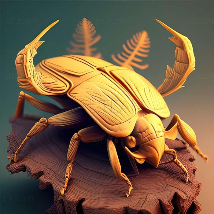 3D модель Goliathus cacicus (STL)